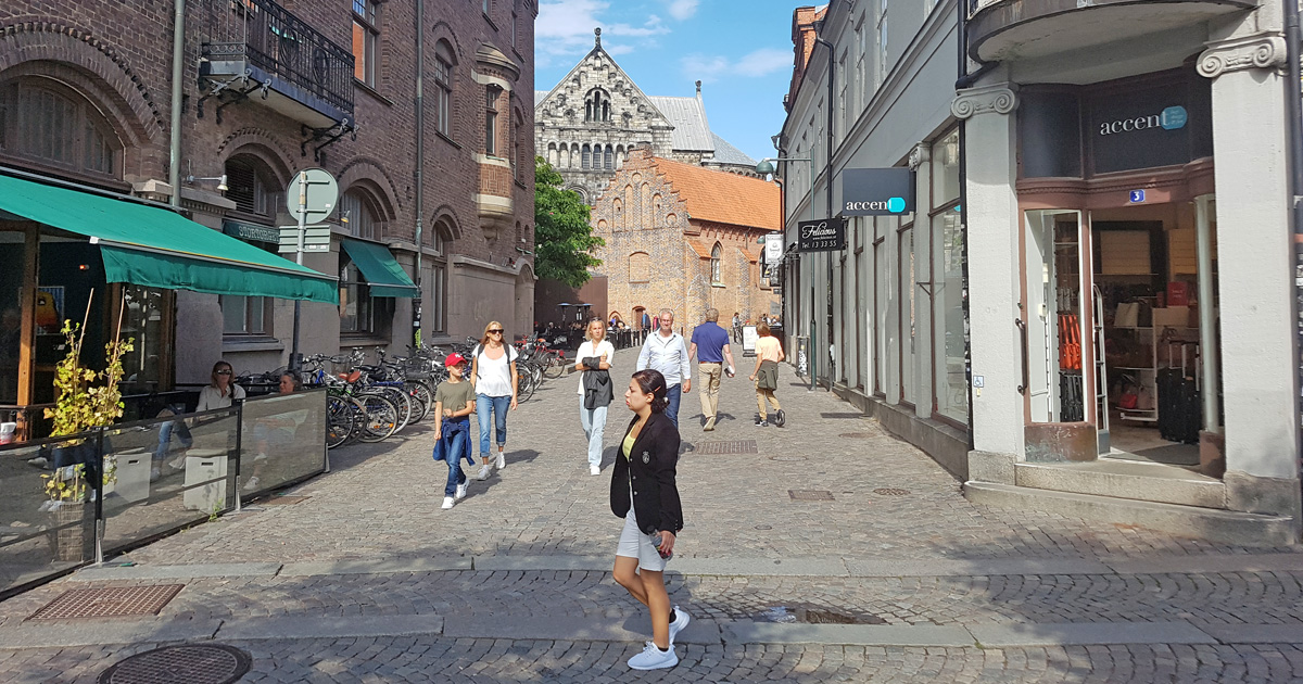 The King's street in Lund