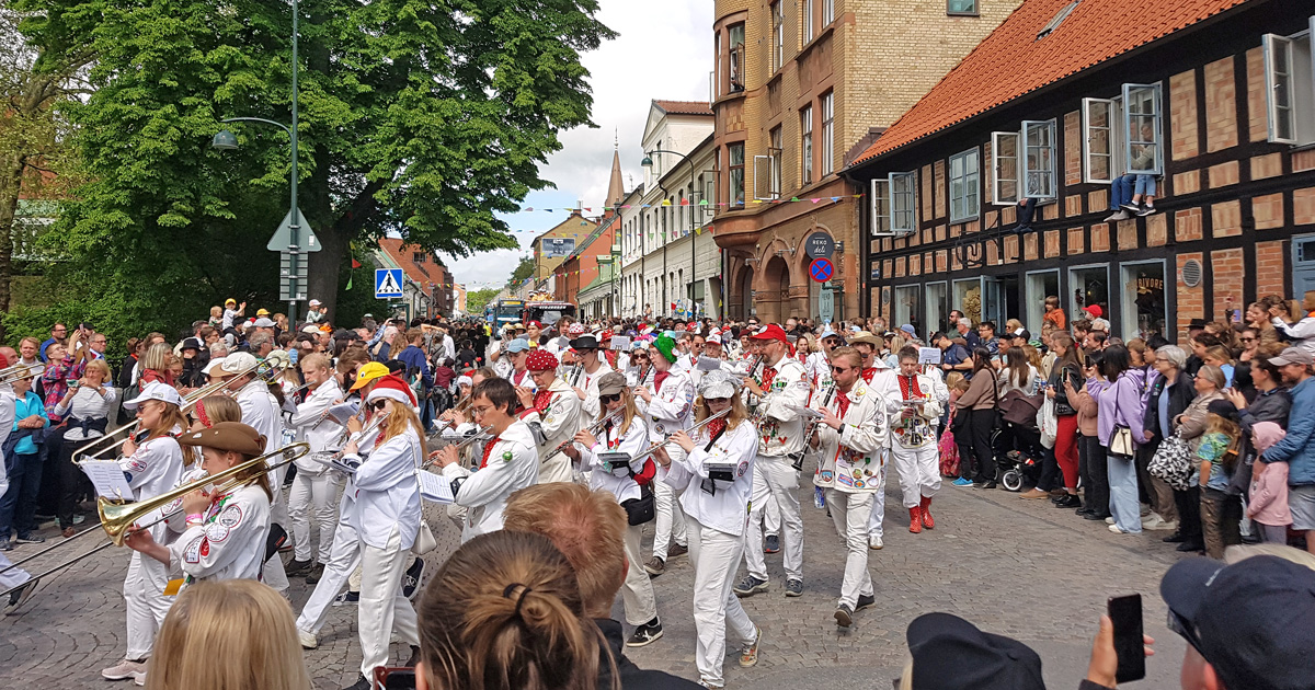The Lund Carnival parade 2022