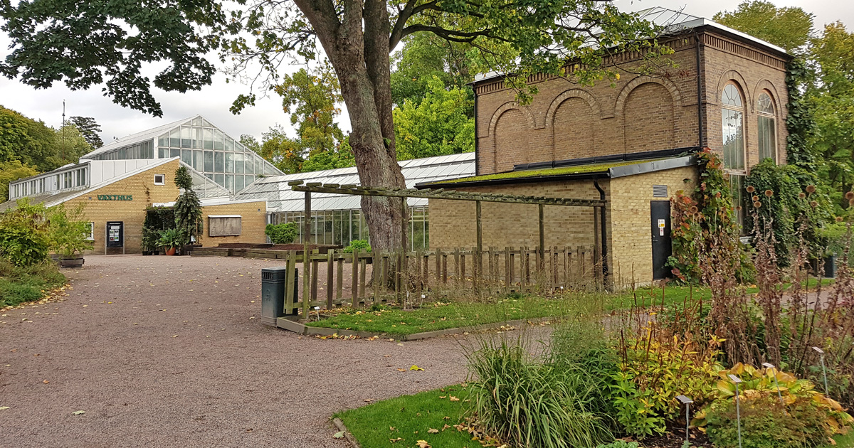 The Botanical Garden Greenhouse in Lund