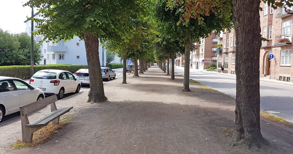 The South Wall promenade in Lund