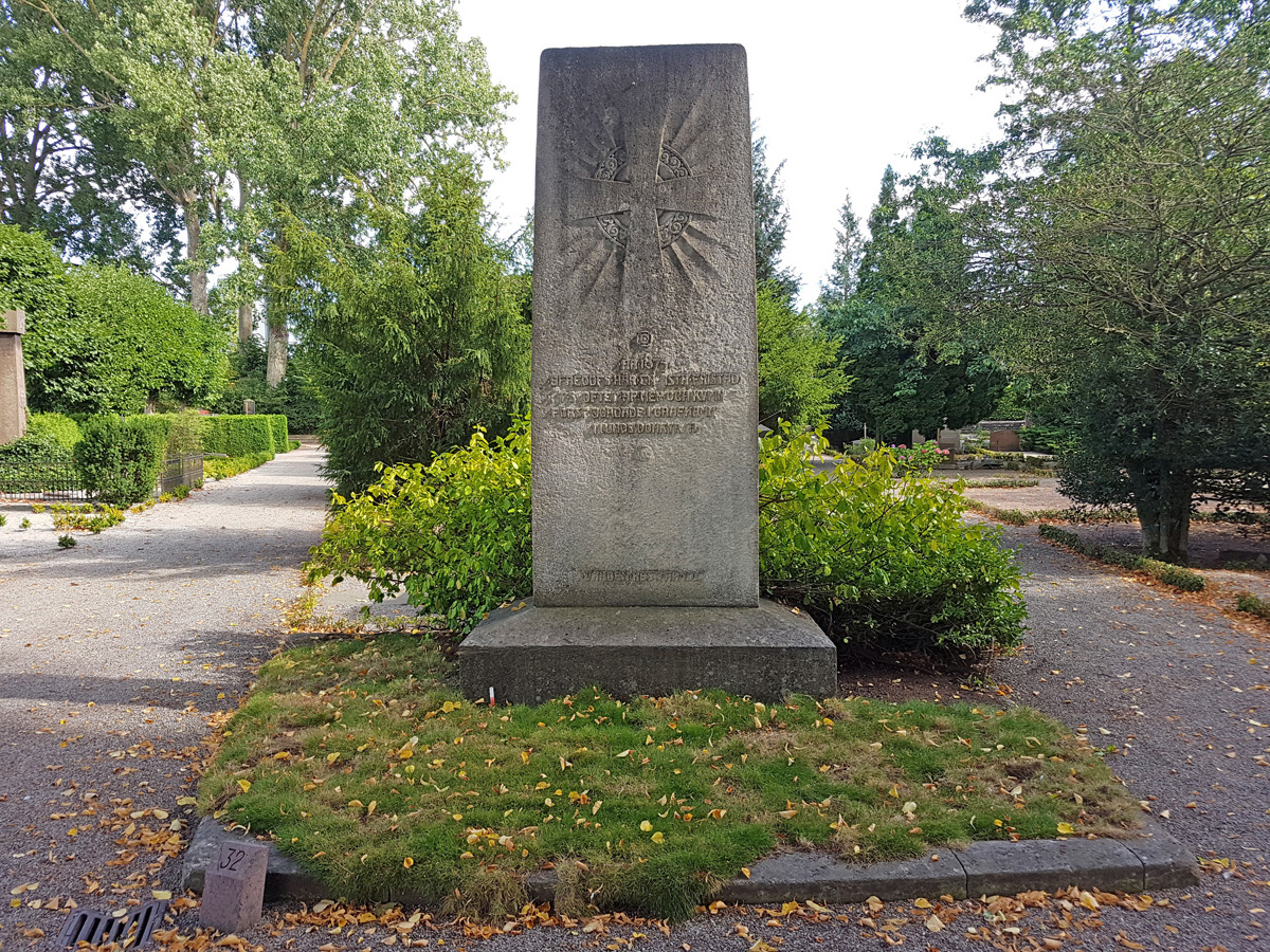 The Cathedral Grave at the Northern Cemetery in Lund