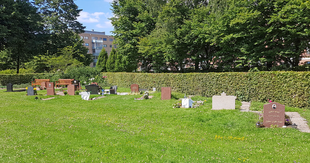 The Mandeian burial site at Northern cemetery in Lund