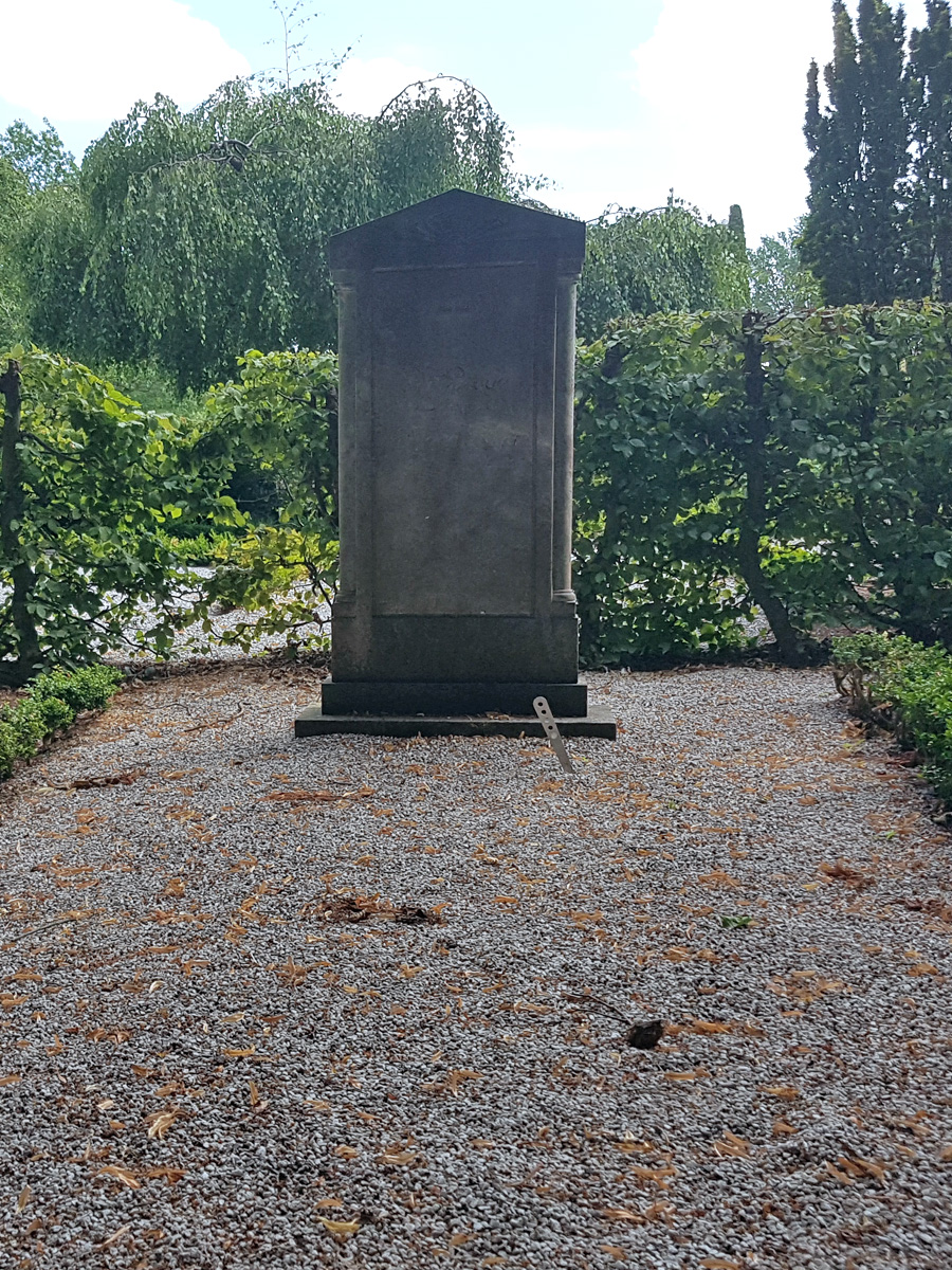 The photographer Per Bagge's grave at Northern cemetery in Lund