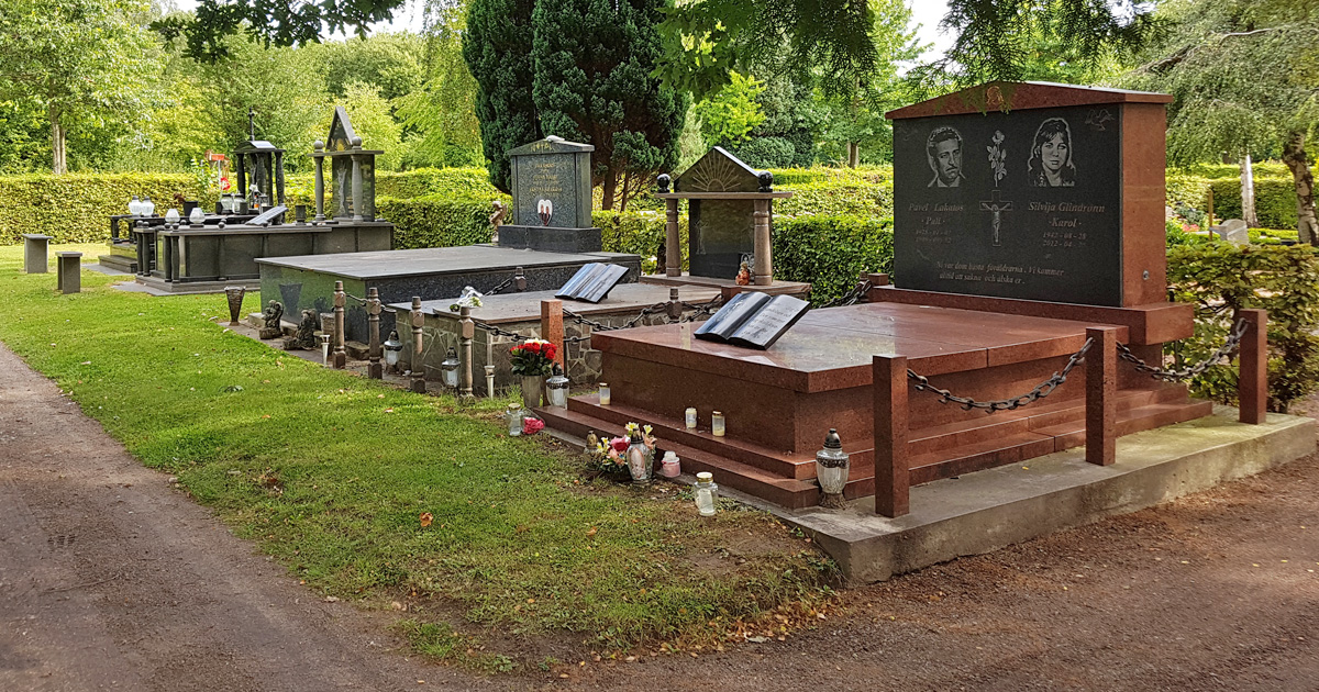 The Romani burial site at Northern cemetery in Lund