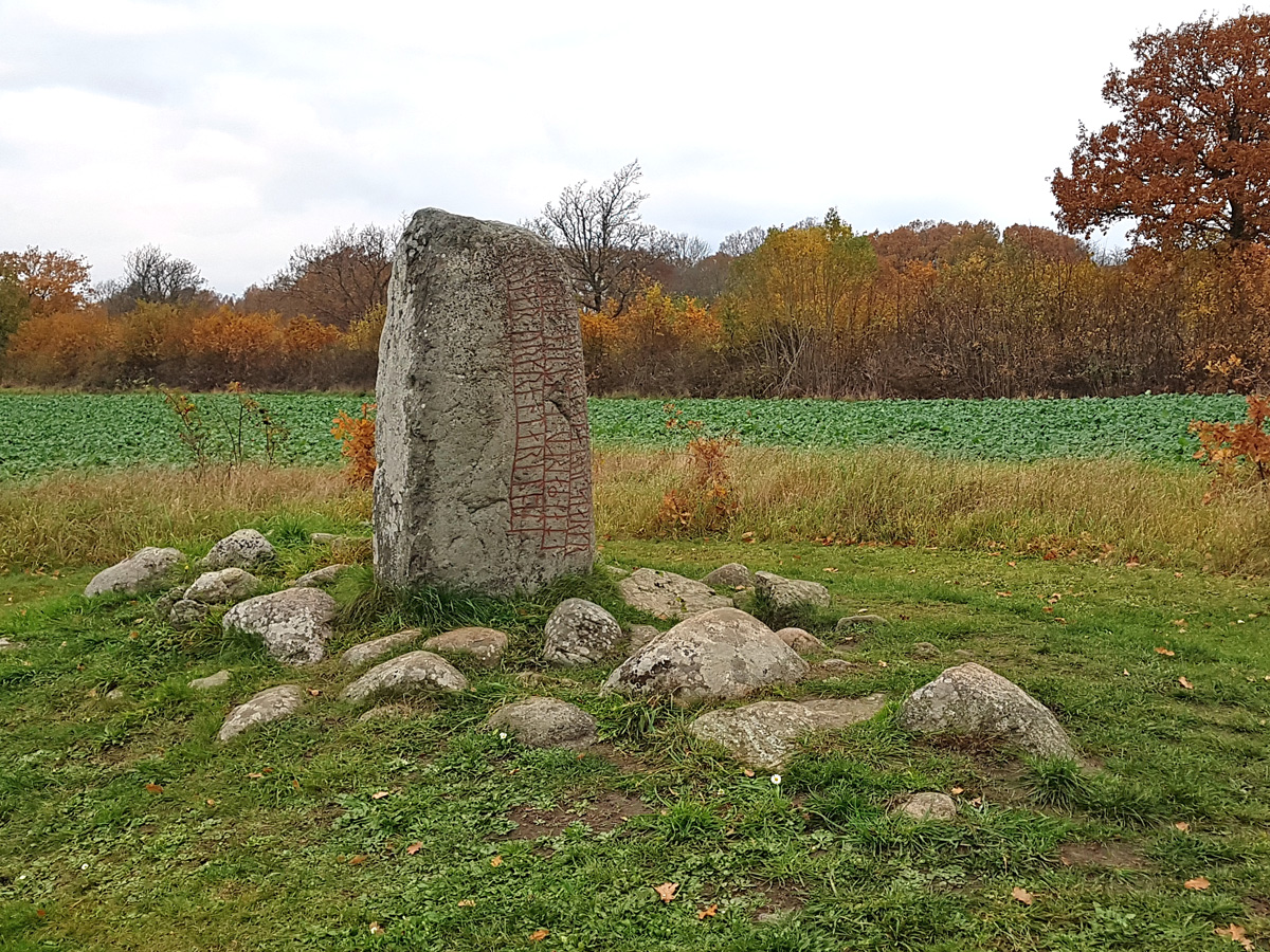 The Karlevi runestone on Öland to the memorial of Sibir Fultarsson