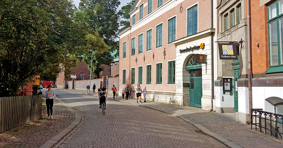 Killians street (Kiliansgatan) in Lund which probably was laid out around 987