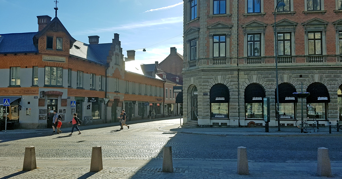The location for the first building of the cathedral school in the viking age Lund