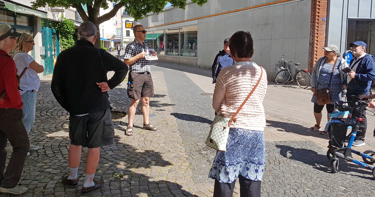 A guided tour in Lund