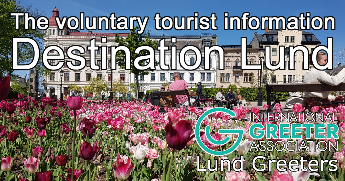 The voluntary tourist information Destination Lund and Lund Greeters