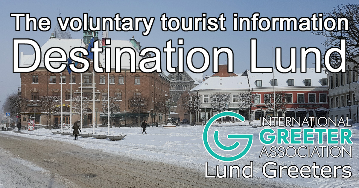The voluntary tourist information Destination Lund and Lund Greeters