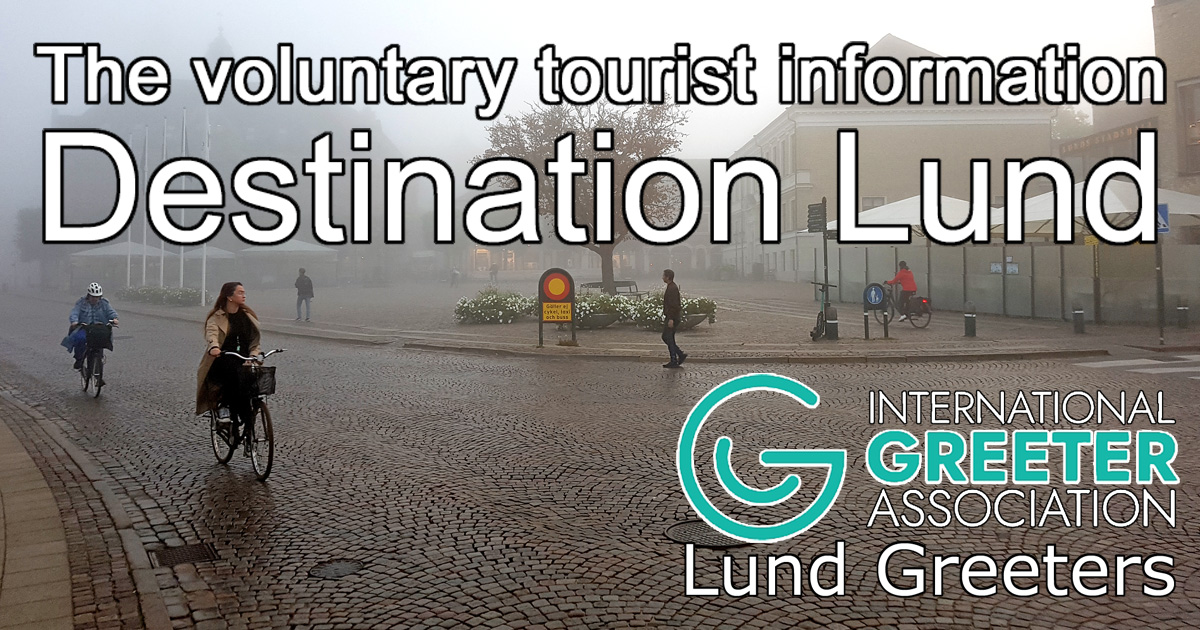 The voluntary tourist information Destination Lund and Lund Greeters