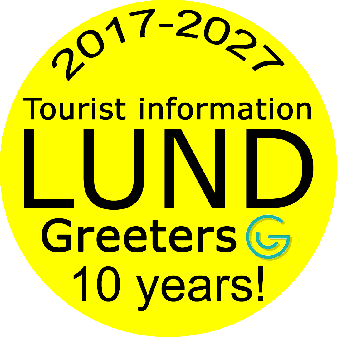 Lund's voluntary tourist information Detination Lund Greeters logo