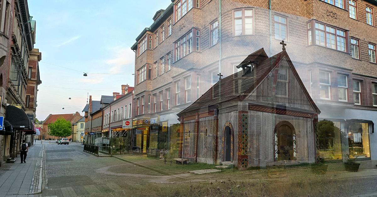 Lund’s first church, Saint Clemens, was built as early as the second half of the 960s