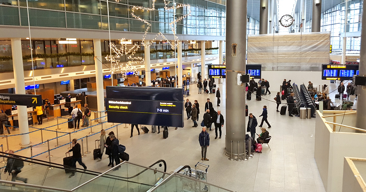 Copenhagen airport Kastrup